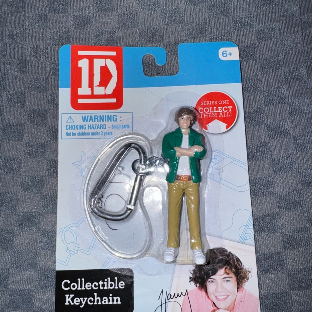Harry Styles One Direction Collectible Keychain with Figure